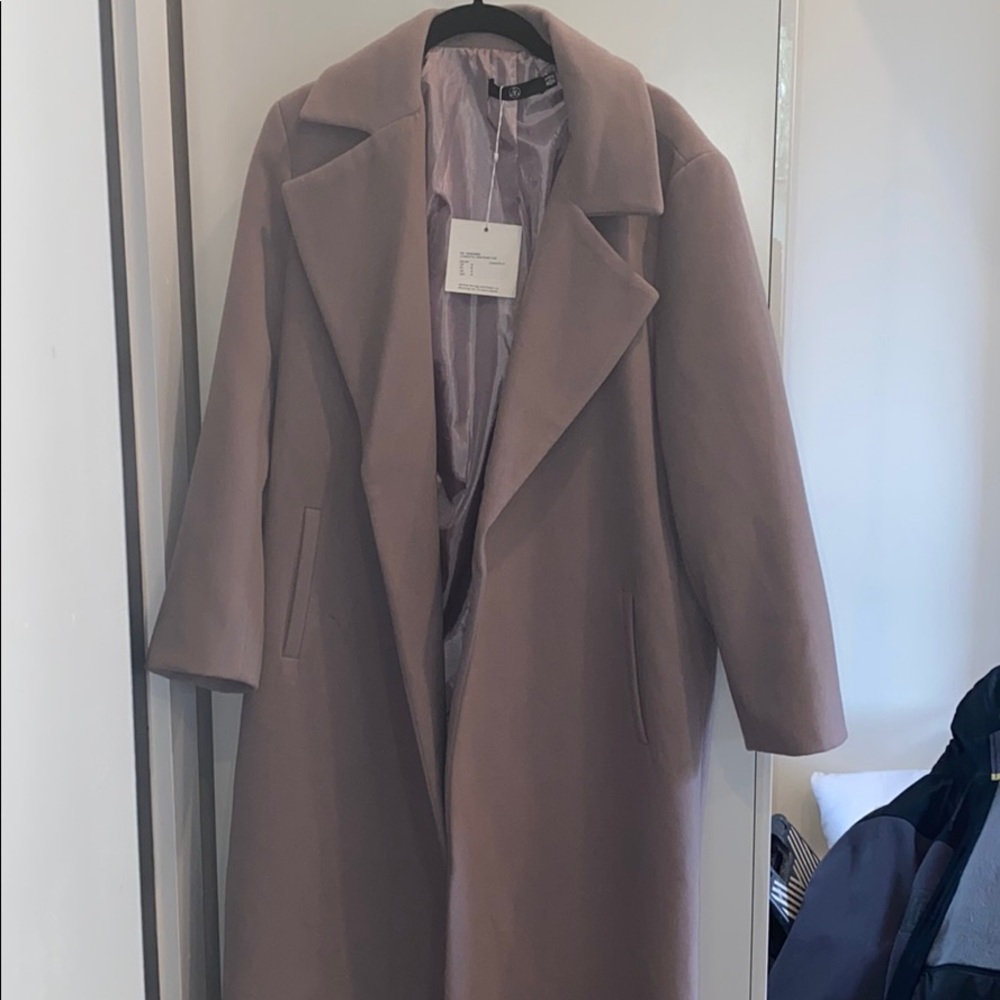 Missguided Pink Maxi Duster